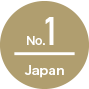 No.1 in Japan